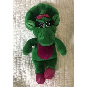 Vintage Baby Bop Barney Plush 1992 The Lyons Group Dinosaur Stuffed Animal 12"
